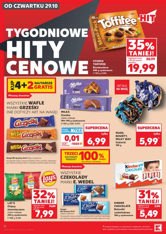 Kaufland - gazetka promocyjna Gazetka Tygodnia od czwartku 29.10 do środy 04.11 - strona 12