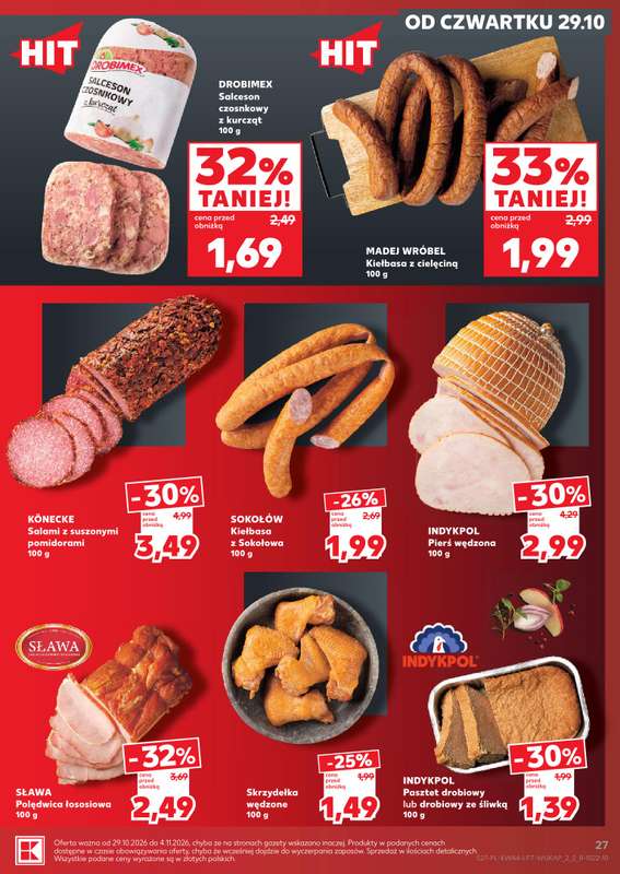 Kaufland - gazetka promocyjna Gazetka Tygodnia od czwartku 29.10 do środy 04.11 - strona 27