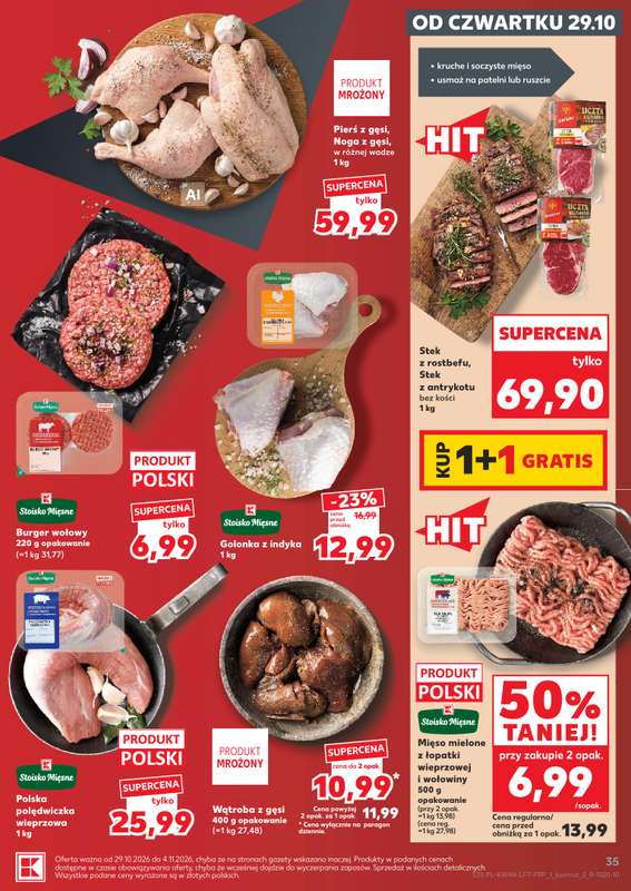 Kaufland - gazetka promocyjna Gazetka Tygodnia od czwartku 29.10 do środy 04.11 - strona 35