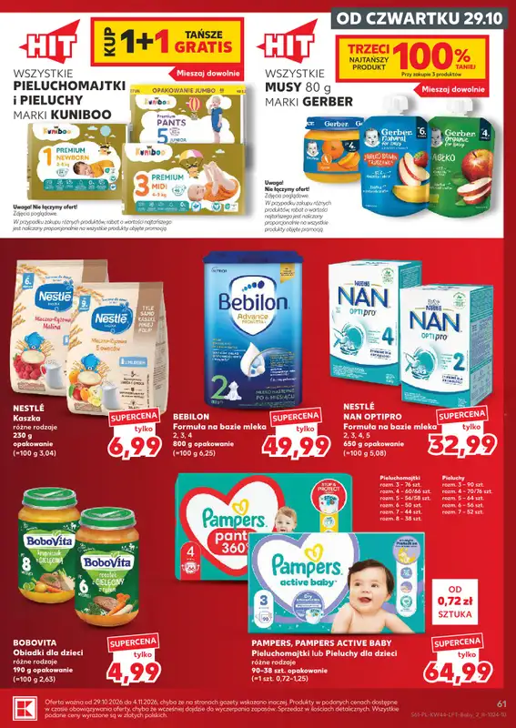 Kaufland - gazetka promocyjna Gazetka Tygodnia od czwartku 29.10 do środy 04.11 - strona 61