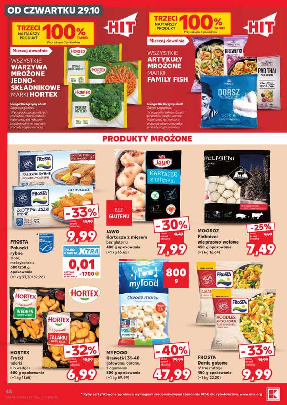 Kaufland - gazetka promocyjna Gazetka Tygodnia od czwartku 29.10 do środy 04.11 - strona 44