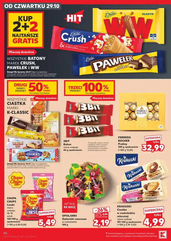 Kaufland - gazetka promocyjna Gazetka Tygodnia od czwartku 29.10 do środy 04.11 - strona 50