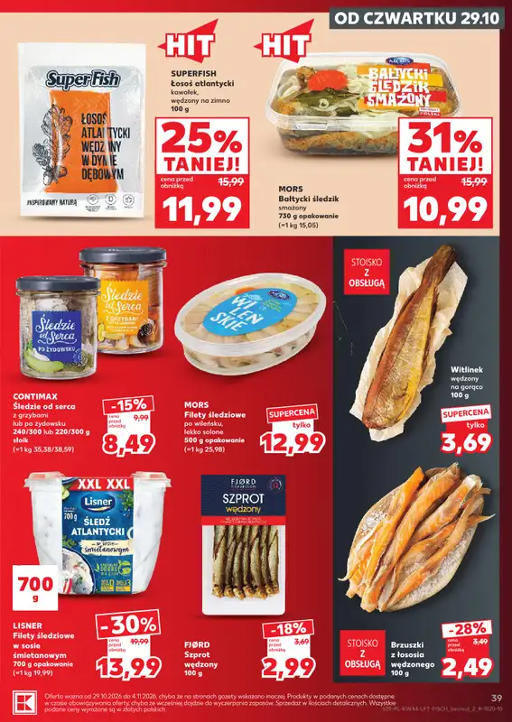 Kaufland - gazetka promocyjna Gazetka Tygodnia od czwartku 29.10 do środy 04.11 - strona 39