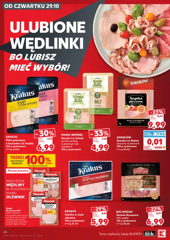 Kaufland - gazetka promocyjna Gazetka Tygodnia od czwartku 29.10 do środy 04.11 - strona 40