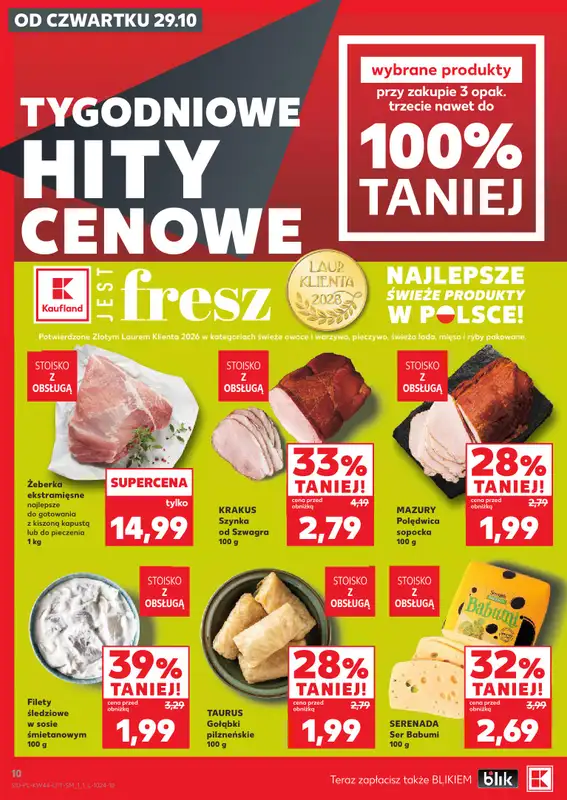 Kaufland - gazetka promocyjna Gazetka Tygodnia od czwartku 29.10 do środy 04.11 - strona 10