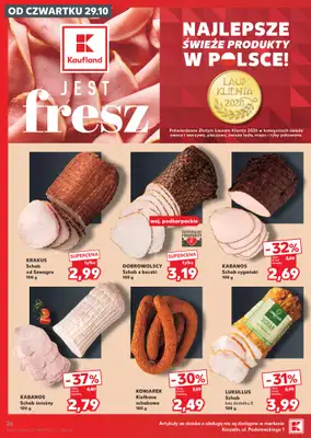 Kaufland - gazetka promocyjna Gazetka Tygodnia od czwartku 29.10 do środy 04.11 - strona 26