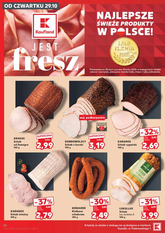 Kaufland - gazetka promocyjna Gazetka Tygodnia od czwartku 29.10 do środy 04.11 - strona 26