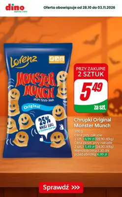 Dino - gazetka promocyjna Super promocje na Halloween! od czwartku 29.10 do wtorku 03.11 - strona 3