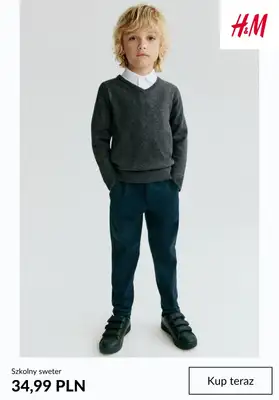 H&M - gazetka promocyjna Sweterki dziecięce od 34,99 PLN od piątku 30.10  - strona 5