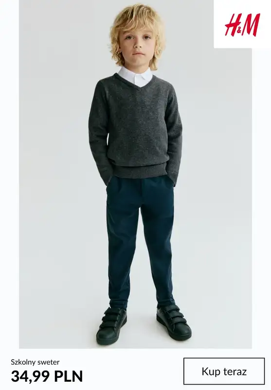 H&M - gazetka promocyjna Sweterki dziecięce od 34,99 PLN od piątku 30.10  - strona 5