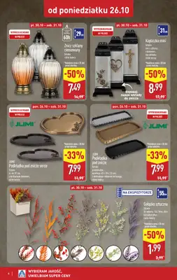 Aldi - gazetka promocyjna Światełko pamięci od poniedziałku 26.10 do soboty 31.10 - strona 6