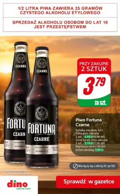 Dino - gazetka promocyjna Najlepsze oferty na PIWO! od piątku 30.10 do wtorku 03.11 - strona 2