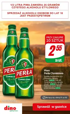 Dino - gazetka promocyjna Najlepsze oferty na PIWO! od piątku 30.10 do wtorku 03.11 - strona 9
