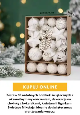 AliExpress - gazetka promocyjna Dekoracje świąteczne od czwartku 29.10  - strona 6
