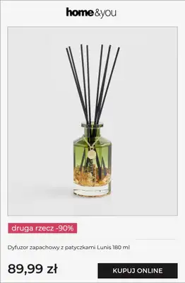 home&you - gazetka promocyjna Druga rzecz -90% od czwartku 29.10 do wtorku 03.11 - strona 3