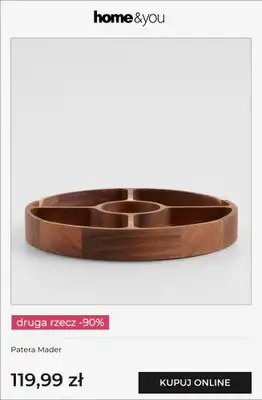 home&you - gazetka promocyjna Druga rzecz -90% od czwartku 29.10 do wtorku 03.11 - strona 5