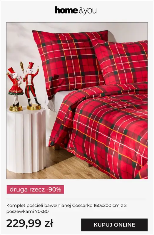 home&you - gazetka promocyjna Druga rzecz -90% od czwartku 29.10 do wtorku 03.11 - strona 8