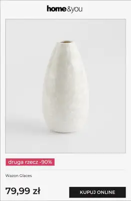 home&you - gazetka promocyjna Druga rzecz -90% od czwartku 29.10 do wtorku 03.11 - strona 6