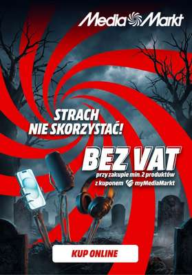 Media Markt - gazetka promocyjna Kupuj produkty taniej o VAT! od czwartku 29.10 do niedzieli 01.11
