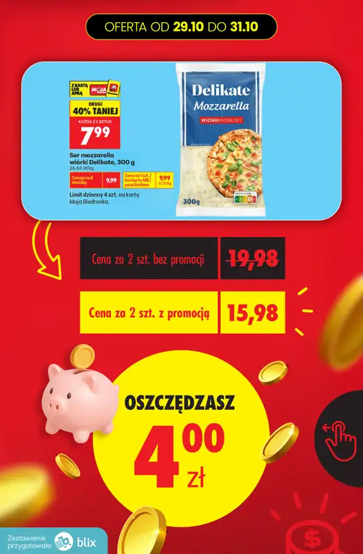 Biedronka - gazetka promocyjna Przeliczamy promocje! od czwartku 29.10 do soboty 31.10 - strona 7