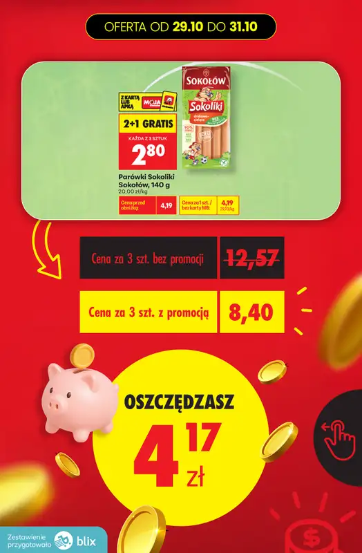 Biedronka - gazetka promocyjna Przeliczamy promocje! od czwartku 29.10 do soboty 31.10 - strona 8