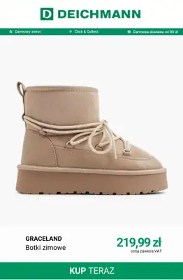 Deichmann - gazetka promocyjna Cozy Boots damskie od czwartku 29.10  - strona 9