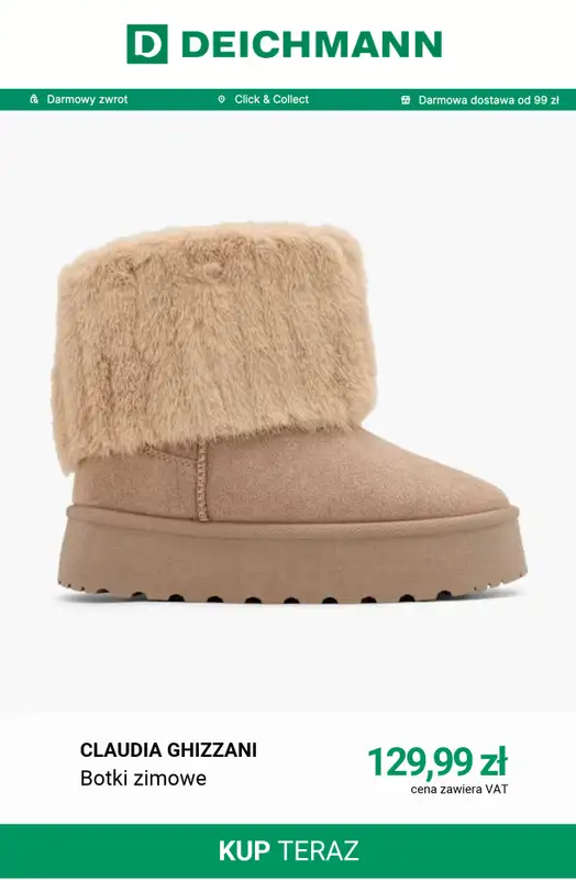 Deichmann - gazetka promocyjna Cozy Boots damskie od czwartku 29.10  - strona 11