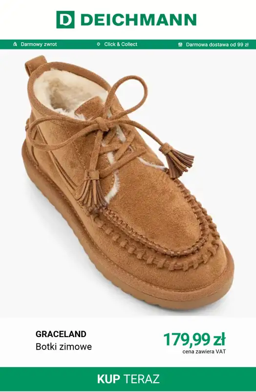 Deichmann - gazetka promocyjna Cozy Boots damskie od czwartku 29.10  - strona 5