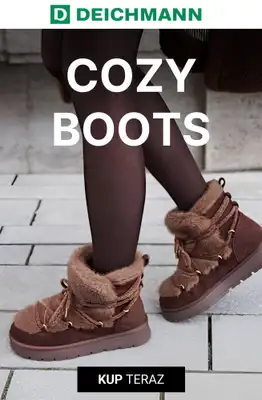 Deichmann - gazetka promocyjna Cozy Boots damskie od czwartku 29.10 