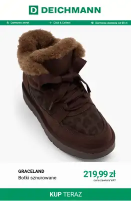 Deichmann - gazetka promocyjna Cozy Boots damskie od czwartku 29.10  - strona 14