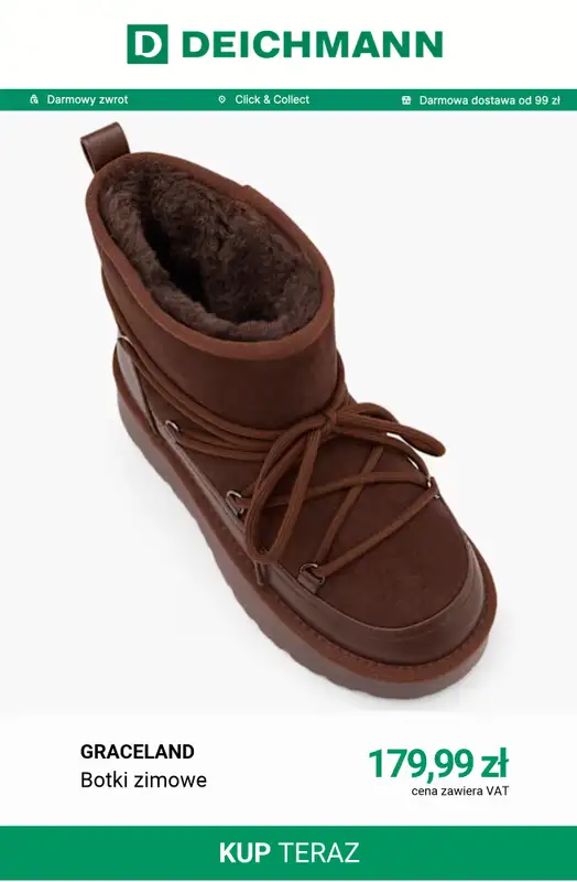 Deichmann - gazetka promocyjna Cozy Boots damskie od czwartku 29.10  - strona 6