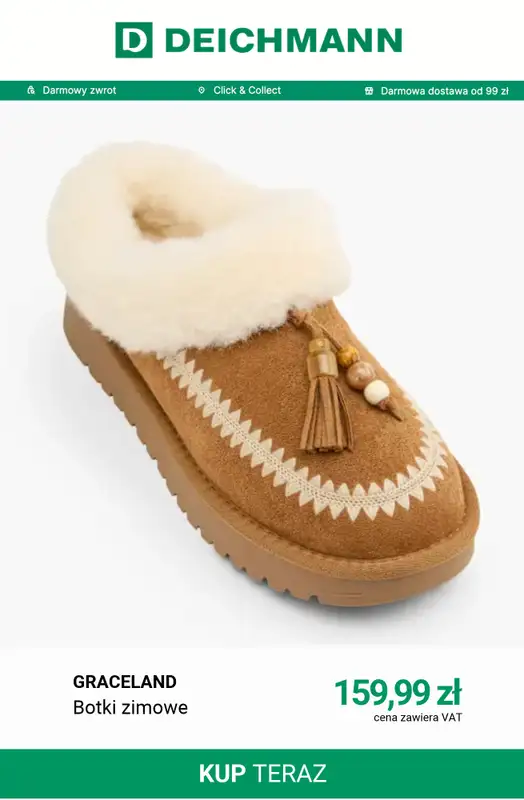 Deichmann - gazetka promocyjna Cozy Boots damskie od czwartku 29.10  - strona 3