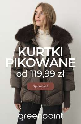 Greenpoint - gazetka promocyjna Kurtki pikowane od 119,99 zł od piątku 30.10 