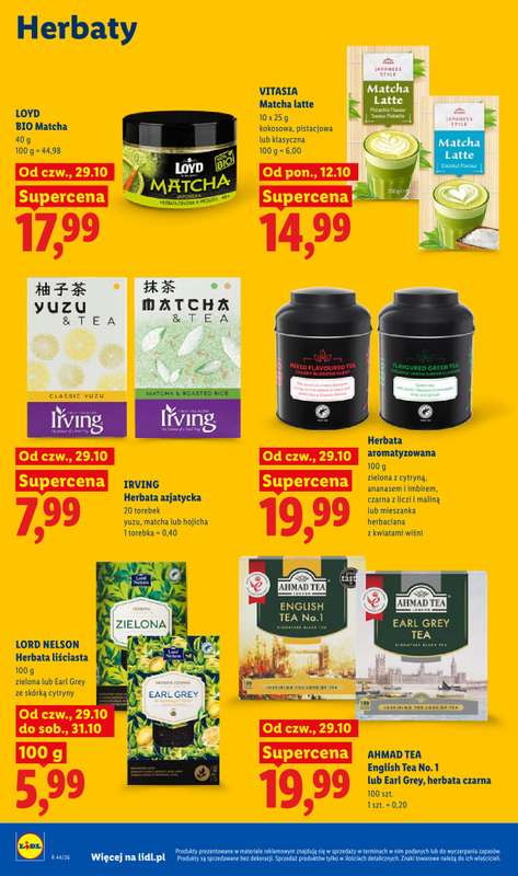 Lidl - gazetka promocyjna Oferta od czwartku od czwartku 29.10 do soboty 31.10 - strona 82