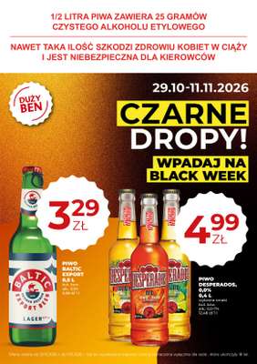 Duży Ben - gazetka promocyjna Gazetka piwna od czwartku 29.10 do środy 11.11