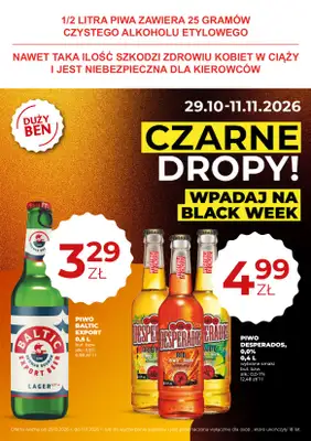 Duży Ben - gazetka promocyjna Gazetka piwna od czwartku 29.10 do środy 11.11