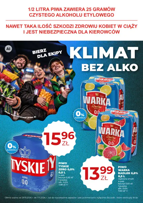 Duży Ben - gazetka promocyjna Gazetka piwna od czwartku 29.10 do środy 11.11 - strona 22