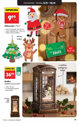 Biedronka - gazetka promocyjna Hity i inspiracje, od 31.10 od soboty 31.10 do środy 18.11 - strona 27