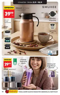 Biedronka - gazetka promocyjna Hity i inspiracje, od 31.10 od soboty 31.10 do środy 18.11 - strona 30