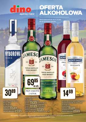 Dino - gazetka promocyjna Oferta alkoholowa od piątku 30.10 do soboty 31.10