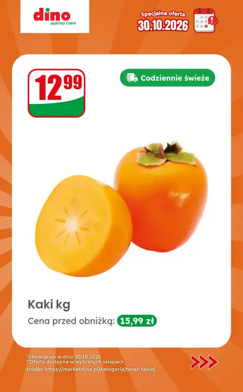 Dino - gazetka promocyjna Specjalna oferta na 30.10.2026 - promocje spoza gazetki od piątku 30.10 do piątku 30.10 - strona 11