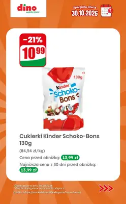 Dino - gazetka promocyjna Specjalna oferta na 30.10.2026 - promocje spoza gazetki od piątku 30.10 do piątku 30.10 - strona 3