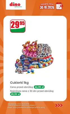 Dino - gazetka promocyjna Specjalna oferta na 30.10.2026 - promocje spoza gazetki od piątku 30.10 do piątku 30.10 - strona 7