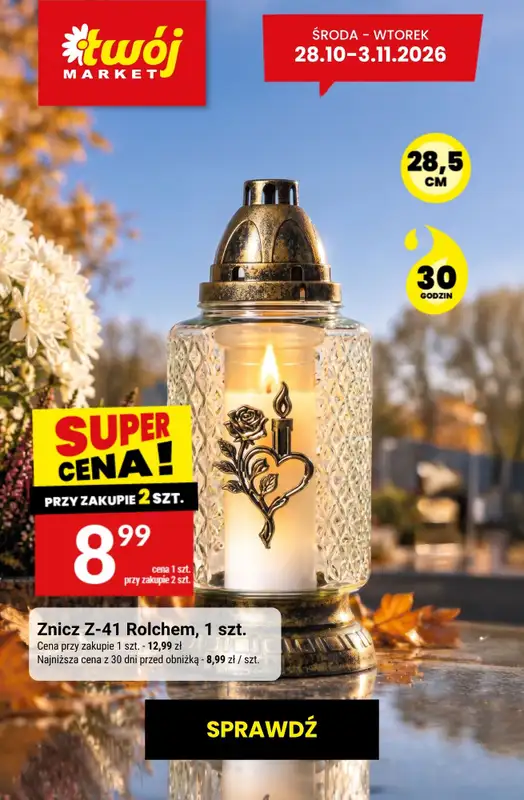 Twój Market - gazetka promocyjna Najlepsze promocje! od piątku 30.10 do wtorku 03.11 - strona 5