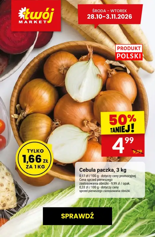 Twój Market - gazetka promocyjna Najlepsze promocje! od piątku 30.10 do wtorku 03.11 - strona 6