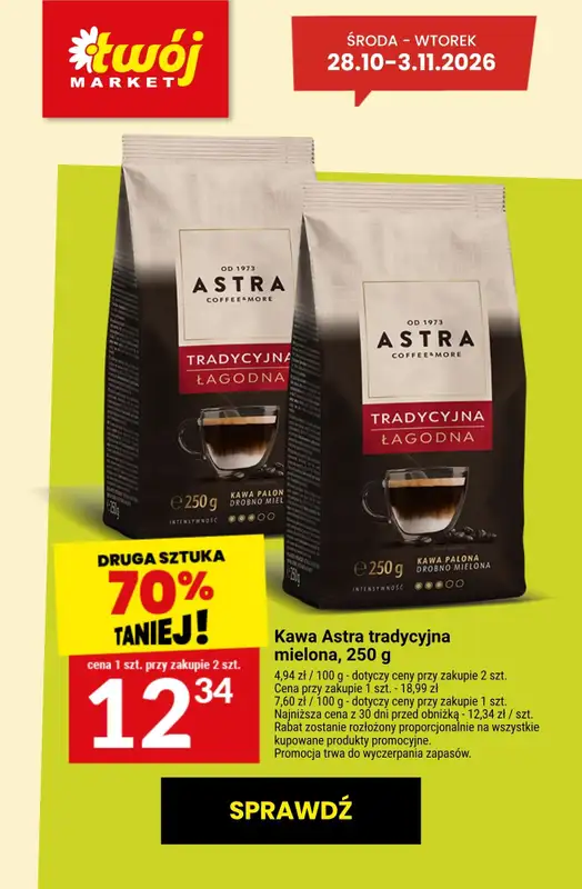 Twój Market - gazetka promocyjna Najlepsze promocje! od piątku 30.10 do wtorku 03.11 - strona 8