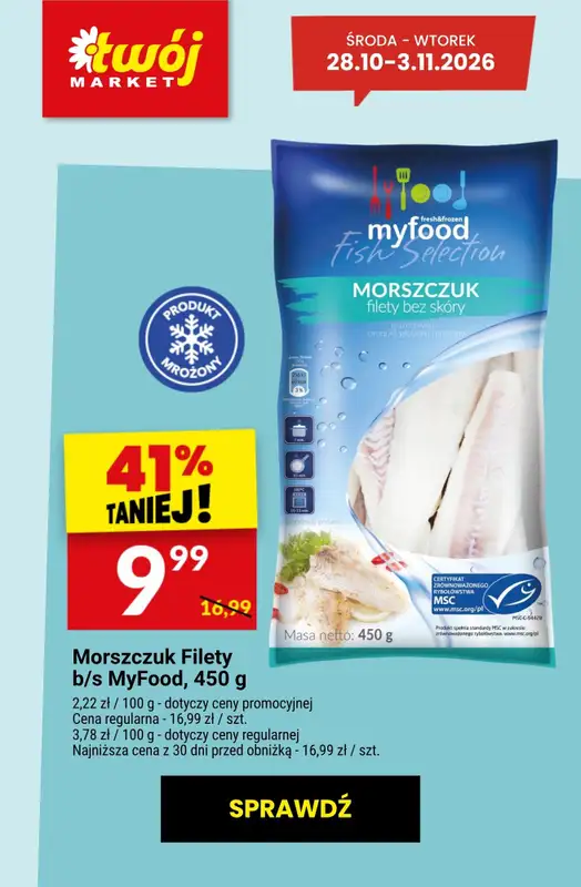 Twój Market - gazetka promocyjna Najlepsze promocje! od piątku 30.10 do wtorku 03.11 - strona 11