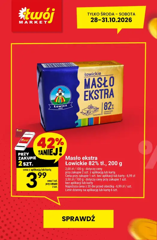 Twój Market - gazetka promocyjna Najlepsze promocje! od piątku 30.10 do wtorku 03.11 - strona 3