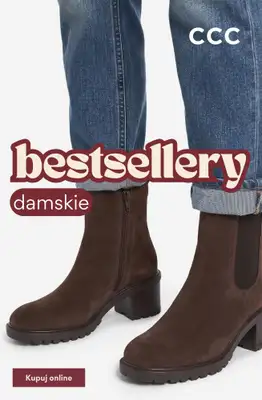 CCC - gazetka promocyjna BESTSELLERY damskie od soboty 31.10 