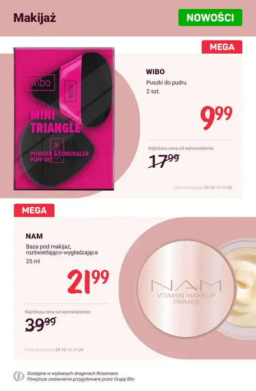 Rossmann - gazetka promocyjna Nowości na promocji! od soboty 31.10 do środy 11.11 - strona 5